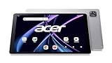 Acer Iconia Tab A10 (A10-21-A43P) Tablet 10 Zoll HD IPS-Display - Allwinner A523, 4 GB LPDDR4 RAM, 128 GB Speicher, WLAN, Bluetooth 5.4, Kartenleser, Android 14, Iron Grey
