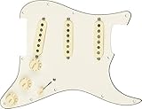 Fender Prewired Pickguard Strat Texas Special, white