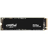 Crucial P3 Plus SSD 500GB M.2 PCIe Gen4 NVMe Interne SSD, bis 4.700 MB/s, Laptop und Desktop kompatibel, Solid State Drive Festplatte - CT500P3PSSD8