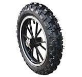 HMParts Komplettrad hinten 10 Zoll mit Reifen 2.50-10 Mini Cross Dirtbike 2-Takt 49 ccm