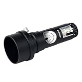 Svbony Kollimator für Teleskop, 1,25 Zoll Kollimationsokular mit 2 Zoll Adapter und 7 Helligkeitsstufen Anpassung für Newton Spiegelteleskop