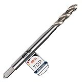 AM-Zerspanungstechnik Gewindeschneider M3-M30 | Hochwertiger Gewindebohrer | Universeller Sacklochgewindebohrer Handgewindebohrer & Maschinengewindebohrer in Einem - Sackloch HSSE, M5 x 0,8
