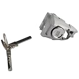 Zündschloss Starterschalter mit Schlüssel Ersatz Türschlosszylinder vorne links Zündschloss 1647600177 A1647600177 / Passend for Mercedes Benz X164 W251 W164 GL R M-Klasse AL338 Auto Zündschalter Lock