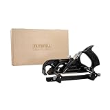 Faithfull 778 Falzhobel in Holzbox – Gusseisen-Falthobel mit präzise geschliffener Basis für Tischlerarbeiten, Fräsarbeiten und Querholzbearbeitung