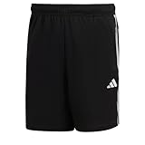 adidas Herren Train Essentials Piqué 3-Stripes Training Shorts, Black, M