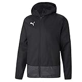 PUMA Jungen Regenjacke, Puma Black-Asphalt, 176