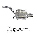 Ferroz Export Ersatz für Endschalldämpfer für VOLKSWAGEN PASSAT SEDAN/KOMBI/CC 1.8/2.0 Auspuff