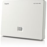 Gigaset N510 IP PRO - DECT IP Basisstation, verbindungen über Wireless und DECT, bis zu 4 externe Anrufe gleichzeitig, 6 Mobilteile, 6 VoIP-Accounts, schwarz