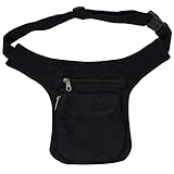 Simandra Gürteltasche für Damen und Herren - Bauchtasche mit vielen Fächern - klein Farbe Farbe2