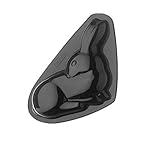 Original Kaiser Motiv- Backform Hase Ginger 0,5l, Kuchenform antihaftbeschichtet, Hasenform für Ostern, Osterbackform, Schwarz