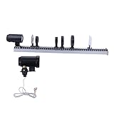 FUNOMOCYA Bausätze Aluminiumlegierung Optisches Lehrwerkzeug Optische Bank Suite Optischer Tisch Experimentierausrüstung Konvexe Linse Werkbank Lehrinstrument Experimentierbank Werkbänke