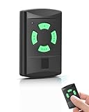 26,975 MHz Handsender für Hörmann HSE2, HSM2, HSM4, HS2/4/1, Green Taste, 4 Kanäle, Garagentoröffner Fernbedienung für HSP4-C, HSD2-A, HSD2-C Ersatz-Fernbedienung
