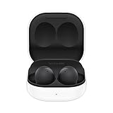 Samsung Galaxy Buds2, Kabellose Kopfhörer, Wireless Earbuds, Geräuschunterdrückung (ANC), ausdauernder Akku, 3 Mikrofone, inkl. Araree Nukin Clear Cover, Graphite (Deutsche Version)[Exkl. bei Amazon]