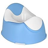 Kinder Töpfchen mit Farbauswahl Kindertopf Toilettentrainer Kindertoilette Toilettensitz Lerntöpfchen Toiletten Sitz Lern Topf (Blau)