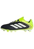 adidas Unisex Kinder COPA Pure III Club Firm Ground/Multi Ground Football Boots Kids, Core Black/Cloud White/Lucid Lemon, 34 EU