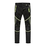 qinhanjia Schnittschutzhose Herren Wasserdicht wandern Winddicht Pärchen Trockenhose Outdoor-Männer Quik Hosen Männerhose Herren Hose Kurz Stoff (Green, XXL)
