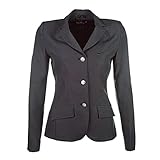 HKM 3341 Turnierjacket Marburg, Reitjacket Reitjacke schwarz Mädchen 140