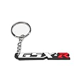 Schlüsselanhänger GSX-R Logo Key Fob in Gummi Motorrad Abziehbild für Suzuki GSXR 600 750 1000 1100 1400 (SPK002)