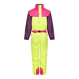 Funky Alps - Vintage Skianzug - Unisex Retro-Ski-Outfit - Wind- und wasserdicht - Perfekt für Après-Ski - Erhältlich in den Größen S bis XXL