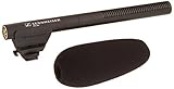 Sennheiser MKE 600 Kamera-Richtrohrmikrofon | Phantom- und Batteriespeisung | Schaltbarer Filter zur Windgeräuschminimierung (505453)