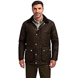 GAME Barker Antique Wax Jacket Brown