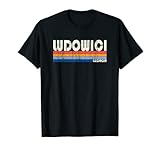 Vintage Retro 70er 80er Jahre Stil Heimatstadt von Ludowici, GA T-Shirt
