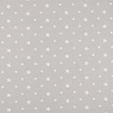 Jersey Stoff Sterne, Kinderstoff, Baumwolljersey, hellsand (Länge am Stück: ab 50cm / Breite: 150cm)