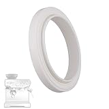 1x Dichtung O-Ring für Siebträger Kaffeemaschine kompatibel mit Sage Gastroback & Breville Brühgruppe Brühkopfdichtung (weiß) ø 65 x 49 x 6,8mm (mit lippe 10mm)