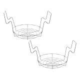 Cpolebev 2-TLG. 21,5-Quart-Wasserbad-Einkochtopf mit Glasgestell, Küchengeschirr, Dosengestell Aus Edelstahl