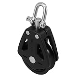 Happyyami Flaschenzugsystem Fitnessstudio Boot-Flasche Nylon-flaschenrolle Bootszubehör - Boot-Flasche Hebewerkzeug Boot-flaschenzug-zubehör - Flasche Für Boot Kran-Flasche