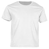 Fruit of the Loom Kids Iconic T-Shirt Größe 104-164 (1er/5er Pack), Farbe:Weiß, Größe:140