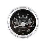 Drehzahlmesser ø60mm mit Chromring, Beleuchtung und Kontrollleuchte blau - Leuchtmittel 12V - S51, S70