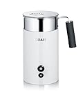 Graef MS701EU Milchaufschäumer, 200 milliliters, weiß/edelstahl