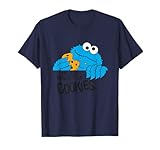 Sesamstraße Krümelmonster LOL Here for The Cookies Retro T-Shirt
