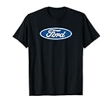 Ford, ovales Logo im Used-Look, Blau T-Shirt