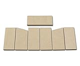 Feuerraumauskleidung für Hark 25 Kaminöfen - Vermiculite - 7-teilig