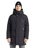 khujo Herren Jacke ZYLAN2 warm wattiert Winterjacke Kapuze Zwei-Wege-Reißverschluss