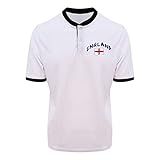 Supportershop Herren England Polohemd, weiß, XXL