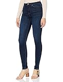 Damen ONLY High Waist Skinny Fit Jeans Lange Denim Stretch Hose ONLPAOLA Basic Röhrenjeans Cotton Pants, Farben:Blau, Größe:M / 30L