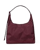 Kompakte Nylon-Schultertasche von BAGGU, Mahagoni
