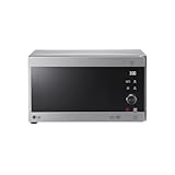 LG Electronics NeoChef MH 6565 CPS Mikrowelle, 1000 W, Quarzgrill, 25 l, Edelstahl+Silber