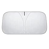 YAHUI Sonnenschutz Auto Frontscheibe für Audi A5 S5 Cabrio 2-Door 2-Türer 2010-2013, Auto Sonnenschutz Frontscheibe Innen Frontscheibenabdeckung Sonnenblende Vorne,145 * 80cm