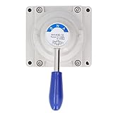 Pneumatik Handventil, 3 Positionen 4 Wege, Aluminiumlegierung, 0-1,0MPa - Stabile Leistung, Leichtgängiger Drehhebel, Für Hydraulik und Druckluft Steuerung (4HV430-15)