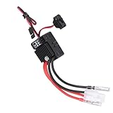 RiToEasysports RC Car ESC, Wasserdichter Staubdichter 60A Brushed Electric Speed ​​Controller für RC Car Truggy 1/10 RC Car
