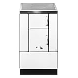 Kohle-Holz-Herd K 150 S/II weiß