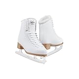 Jackson Ultima - Jackson Classic 380 Boot with Mark I Blade, Moderate Support Figure Skates for Women and Girls, Championship Quality Ice Skates, (Style No. JC380)