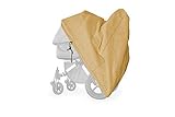 softgarage buggy softcush beige Abdeckung für Kinderwagen Hartan Sky Regenschutz Regenverdeck