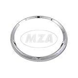 Chromring/ Tachoring für Tachometer und Drehzahlmesser ETZ, TS, ETS - Ø=80mm