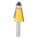 Fase Fräser Fasenfräser Holzbearbeitung Schreiner Werkzeug 8mm Schaftdurchmesser Tischlerei Schneidwerkzeuge Industrielle Falz profilfräser DIY Holzbearbeitung Fräswerkzeuge Architekturformfräser