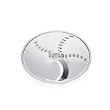 Bosch Kartoffelpuffer-Rösti-Scheibe MUZ45KP1, Wendescheibe, spülmaschinengeeignet, feine Streifen für Kartoffelpuffer/Rösti, robust, Edelstahl, passend für MUM4, Serie 2 und 4